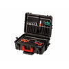 Black Parat hard shell tool case with red handle