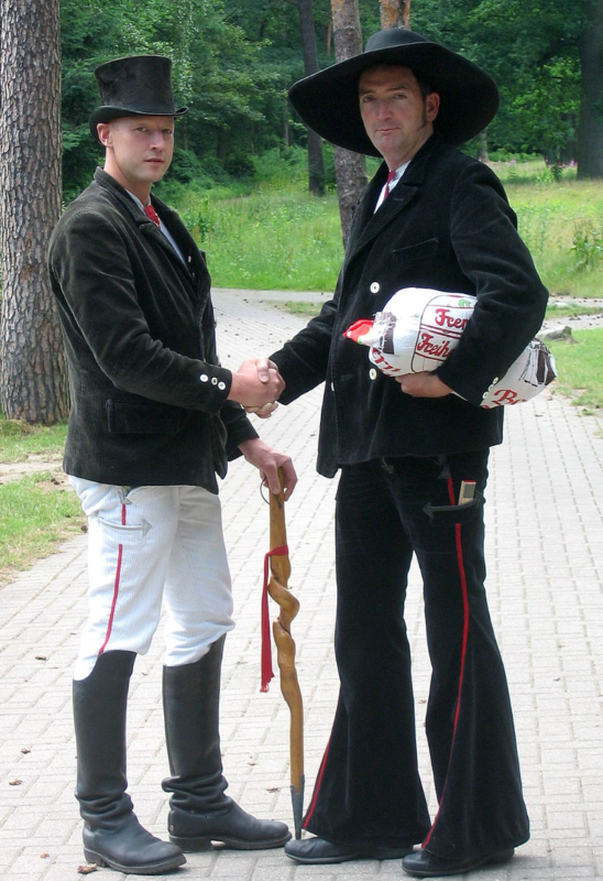 Journeymen Shaking Hands