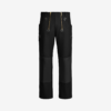 FHB black english leather guild trousers