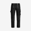 Black canvas work trousers