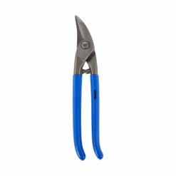 Kiesel circle tin snips with blue pvc covered handle