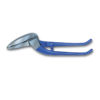 Pelican snips with blue handle