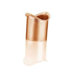 Lotstutzen Halbrunde Rinne Kupfer 1@2X