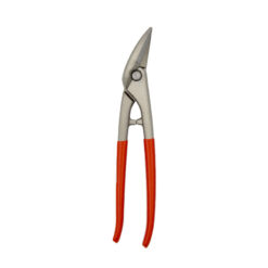 Left niro look combination tin snip with red handle
