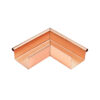 Groemo copper exterior box gutter corner