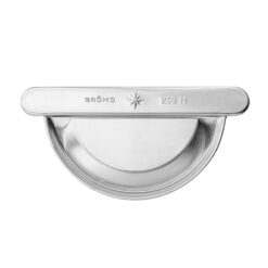 Groemo zinc universal end cap, half round, high