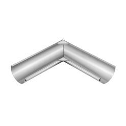Zinc interior gutter corner, 500mm, side length