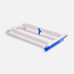 Buschmann 2 in 1 Double lock hand seamer "Plastic Pliers" with blue PVC inserts
