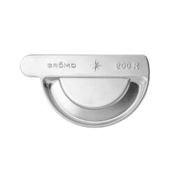 Groemo zinc plug-in gutter end cap, right
