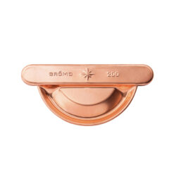 Groemo universal gutter end cap, half round
