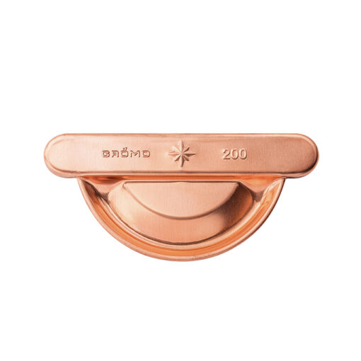 Groemo Universal Gutter End Cap, Half Round