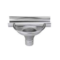 Groemo Basin Shape Gutter Extension, Zinc