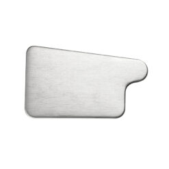 Groemo zinc box shape gutter end cap, left