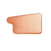 Groemo copper box shape gutter end cap, right