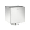 Groemo zinc cubic flat roof hopper with inflow