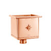 Groemo copper cubic hopper, eccentric