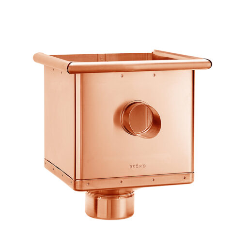 Groemo Copper Hopper With Overflow Pipe