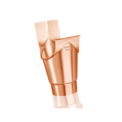 Einhangstutzen Rund Halbrunde Rinne Kupfer 1@2X