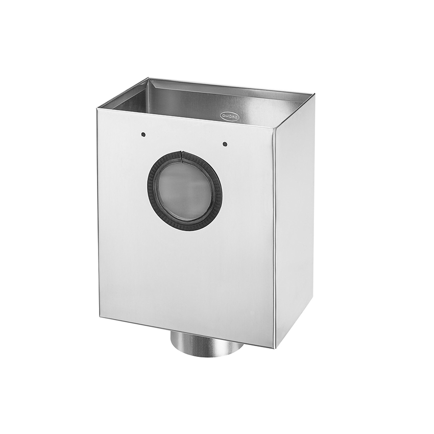 Groemo Small Flat Roof Hopper - With Inlet - Image 2