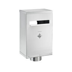 Groemo Zinc Flat Roof Hopper With Inflow