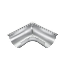 Alternative view of Groemo Exterior Gutter Corner - half round 90°