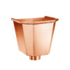Groemo copper hexagonal hopper