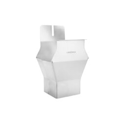 Groemo zinc plug-in gutter outlet, box shape