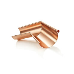 Rinnenwinkel Ausseneck 135 Deg 45 Deg Br Halbrund Schenkellange 300 Mm Kupfer 1@2X