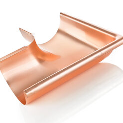 Rinnenwinkel Ausseneck 90 Deg Halbrund Kupfer 1@2X