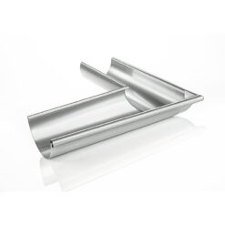 Alternative view of Groemo Exterior Gutter Corner - half round, 90°, side length 500mm