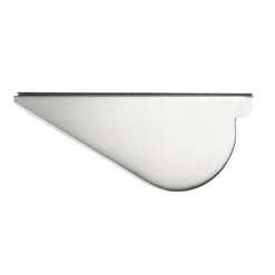 Groemo zinc rooftop gutter end cap, left