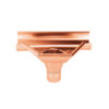 Groemo copper segmented gutter extension