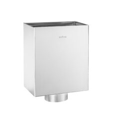 Groemo zinc small flat roof hopper, without inflow