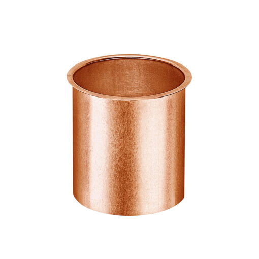 Groemo Short Soldering Outlet, Box Gutter, Copper