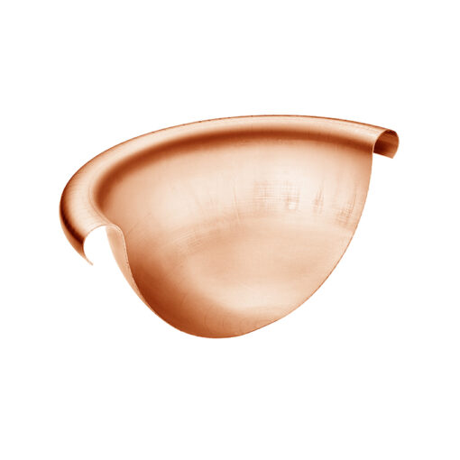 Groemo Copper Universal Gutter Ball End Cap