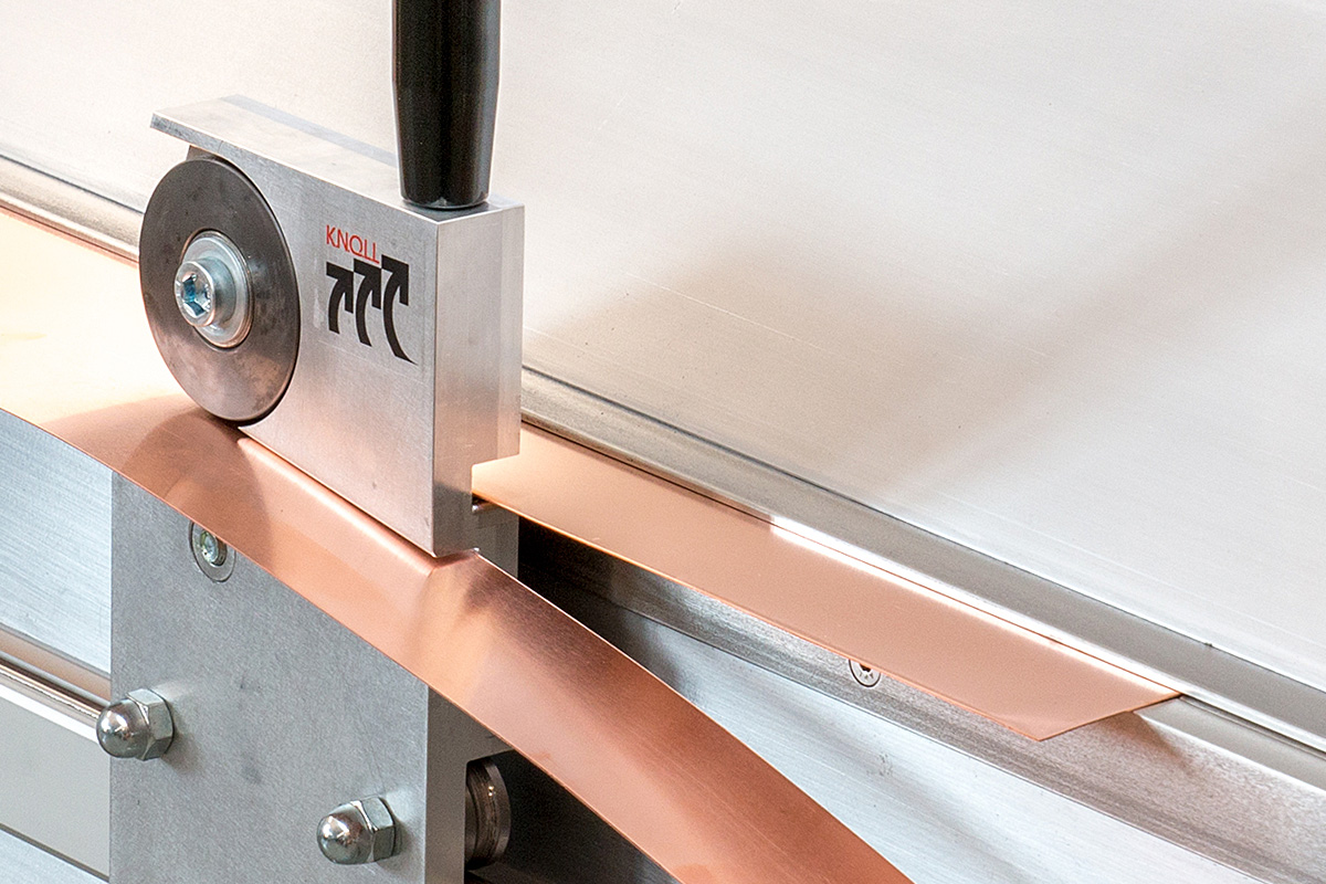 Knoll Schneidkopf Abkantbank