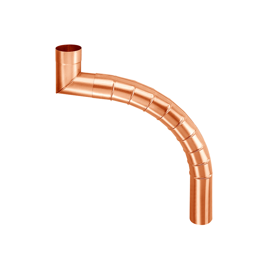 Groemo Copper Articulated Elbow, Pressed