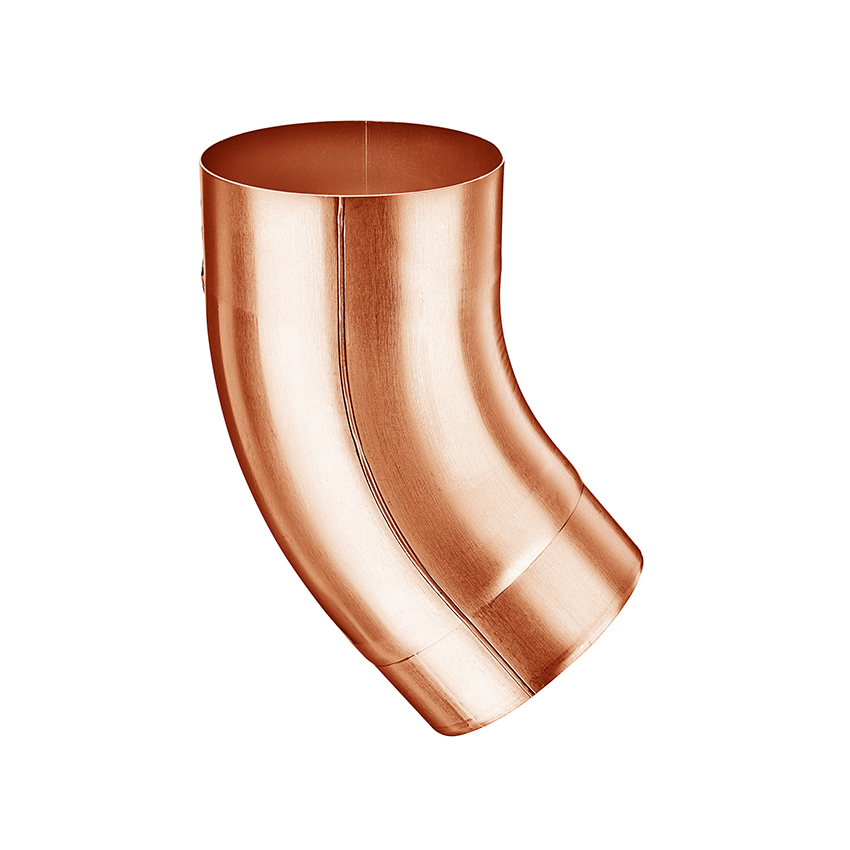 Groemo Copper Pipe Elbow, 40°, With Indent