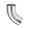 Groemo zinc pipe elbow, 60°, with indent