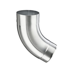 Groemo zinc pipe elbow, 60°, with indent