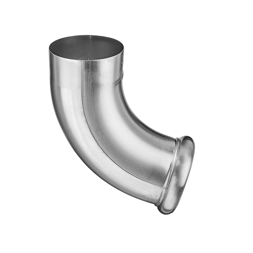 Groemo Zinc Beaded Pipe Elbow, 72°