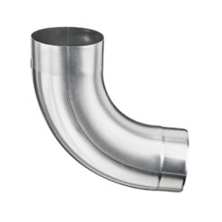 Groemo zinc pipe elbow, 85°, with indent