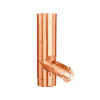 Groemo copper rainwater pipe flap