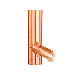 Groemo copper rainwater pipe flap