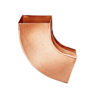 Groemo copper square pipe elbow, 72°
