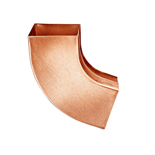 Groemo Copper Square Pipe Elbow, 72°
