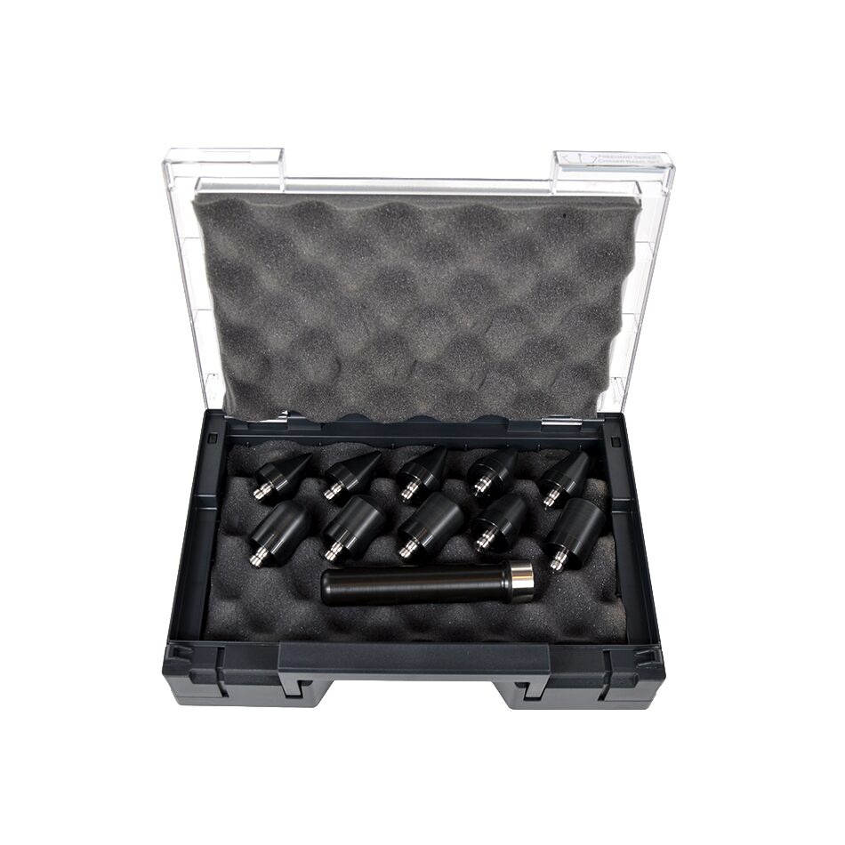 Biro Profile Freehand Chaser Basic Set With Black Chaser Heads And Handle