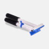 Buschmann 2 in 1 Mini Double lock hand seamer “Mini Plastic Pliers” with blue pvc inserts