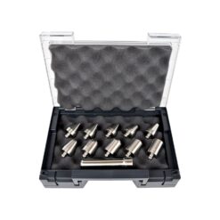 Biro Profile Premium Freehand Chaser Set With Stainless Steel Chaser Heads And Handle