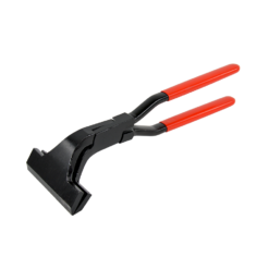 Stubai broad mouth, 45 degrees, seaming pliers with red pvc covered handles